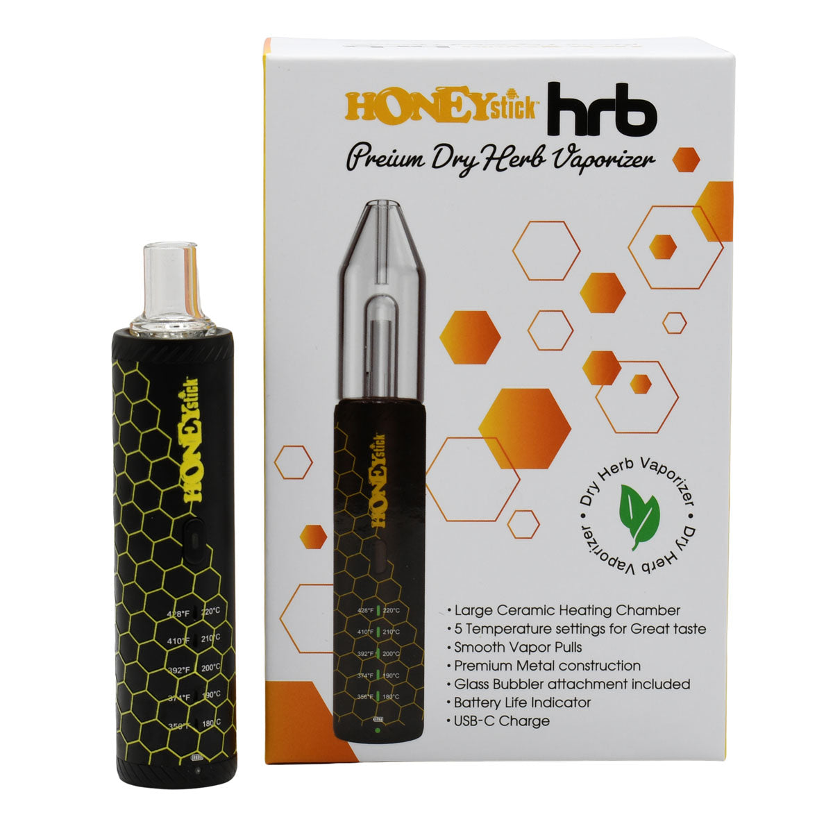 HRB Premium HoneyStick Dry Herb Vaporizer