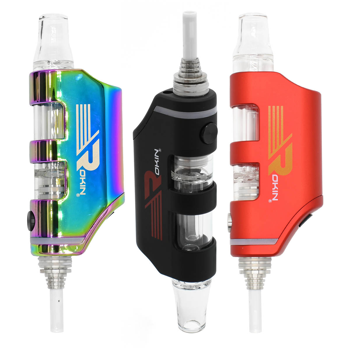 Rokin Stinger Nectar Collector Colors: Multicolor, Black and Red