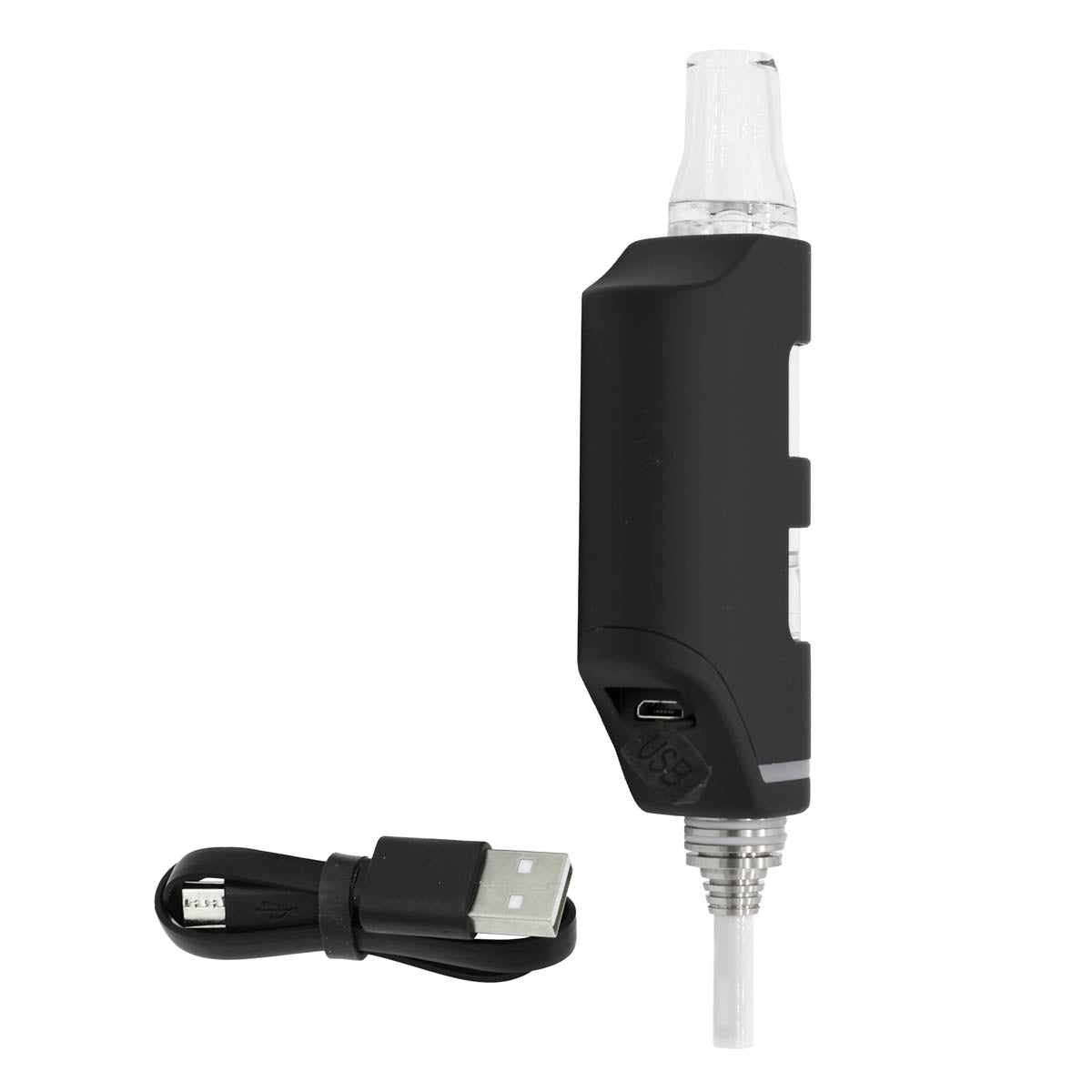 Stinger Nectar Collector USB charging port and included charging cable