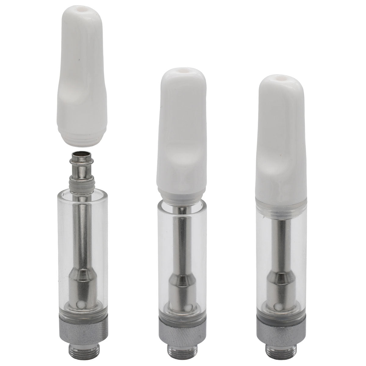 Disposable Vape Cart Ceramic Cap Installation