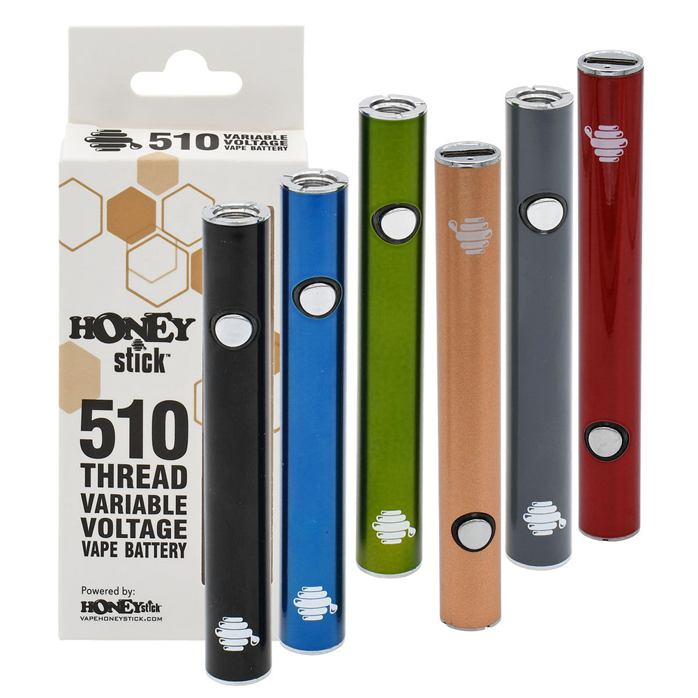 vape battery for cartridge nearby HoneyStick 510 Stick Complete Adult Vaping Guide: Vapers Flavor:Clear Crimson - Aries II