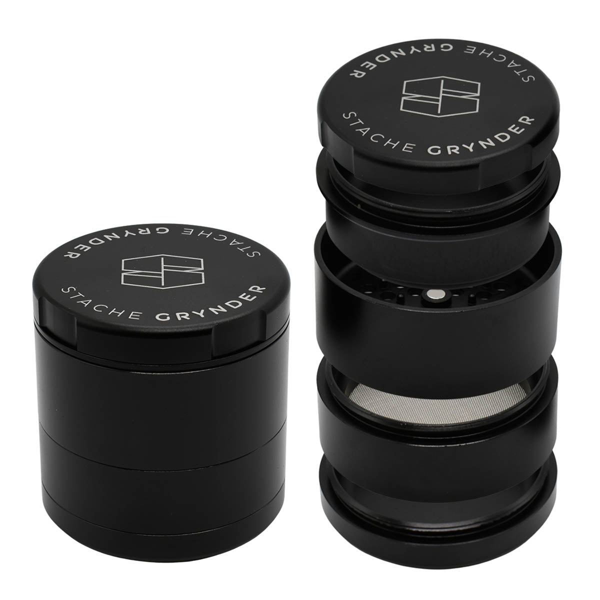 5PC Herb Grinder - Stache Grynder