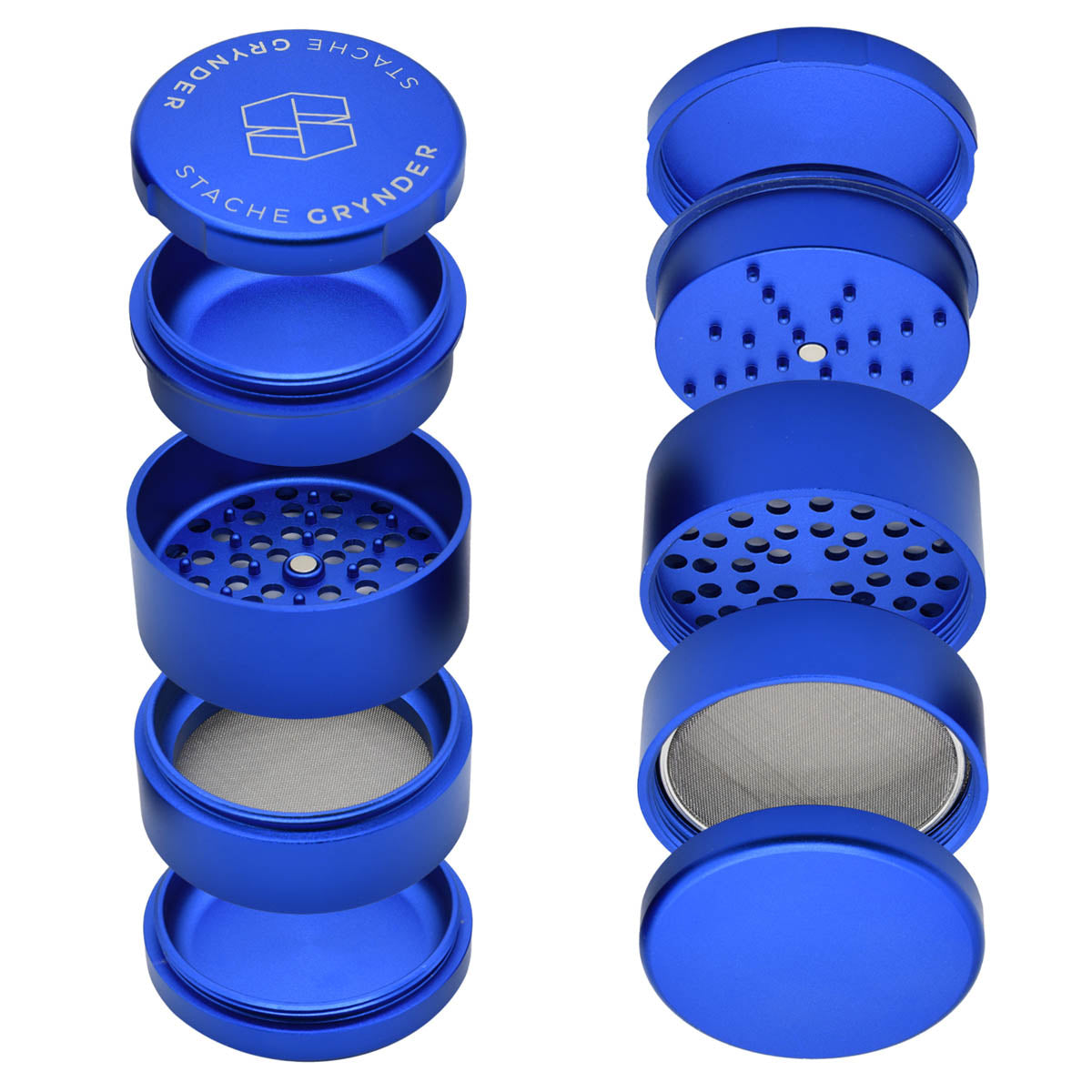 5PC Herb Grinder - Stache Grynder