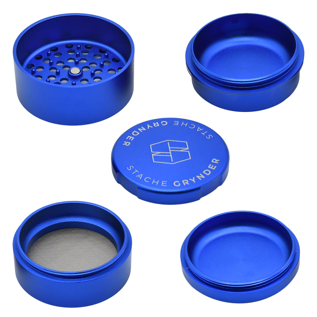 5PC Herb Grinder - Stache Grynder