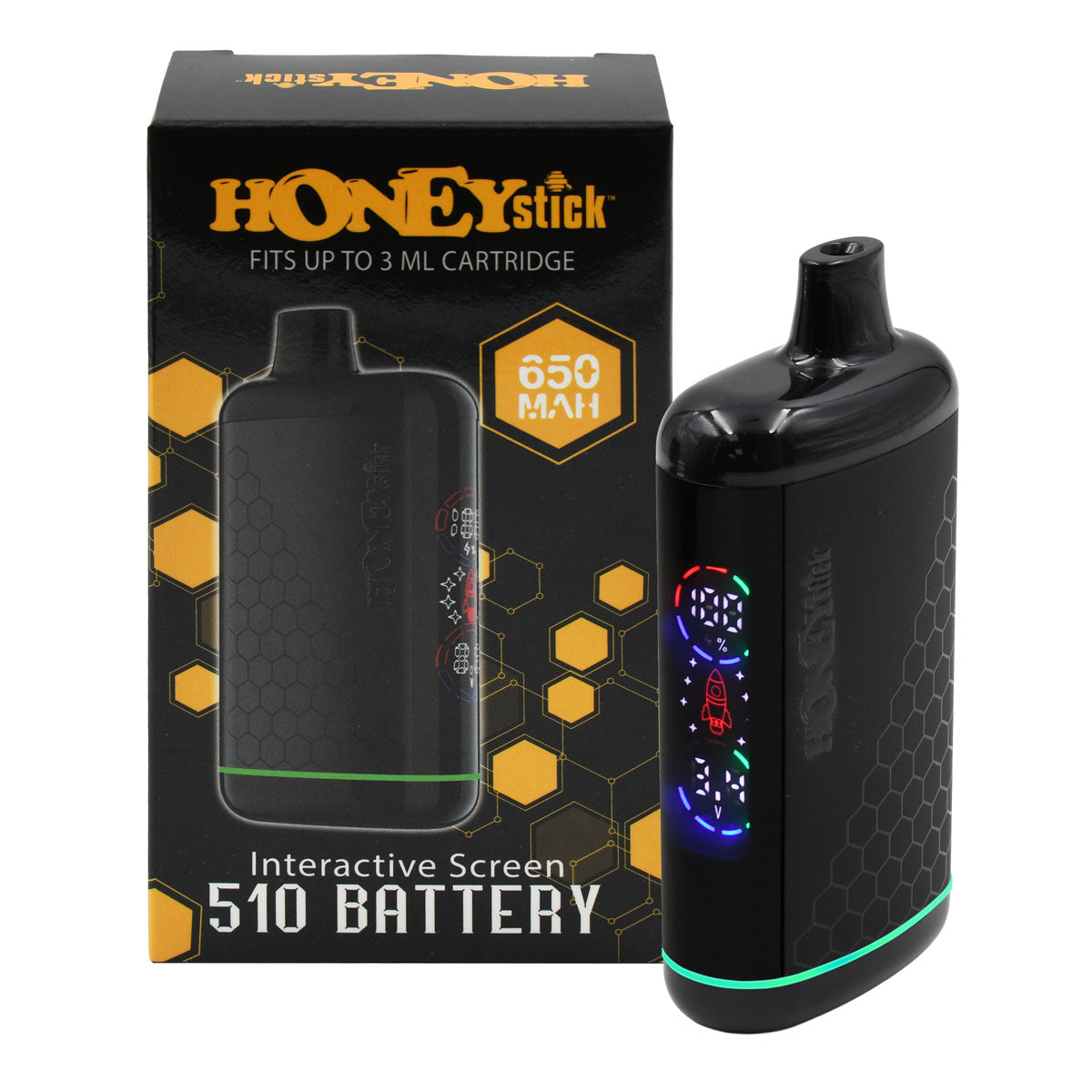 HoneyStick Interactive 510 Battery - Autodraw Cart Pen w/ Hi-Res Screen HoneyStick Interactive 510 Battery - Autodraw Cart Pen w/ Hi-Res Screen