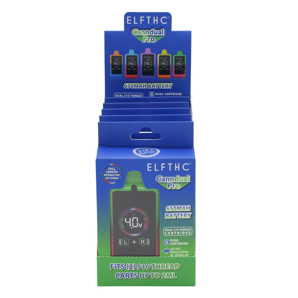 Elf Canndual Pro Dual Cart Vape Battery Concealer