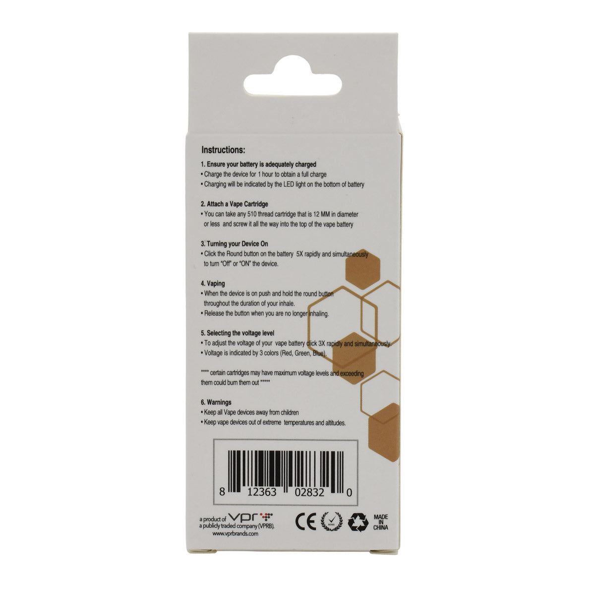 HoneyStick 510 Stick Vape Battery