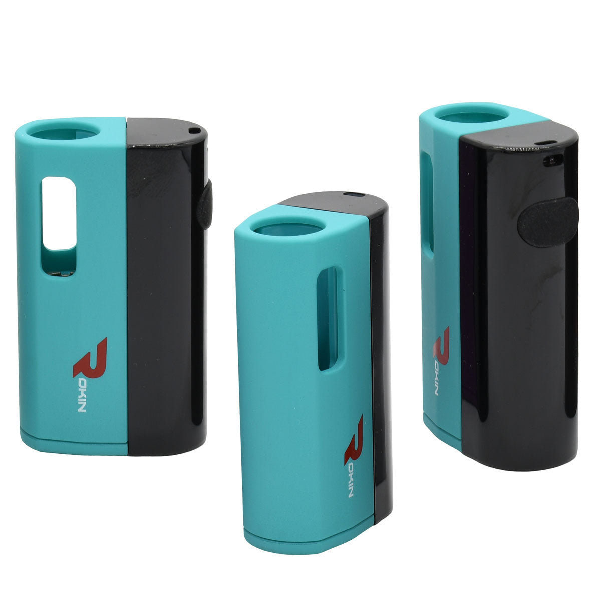 Blue Rokin TANK PRO - 3 Angles of vape battery