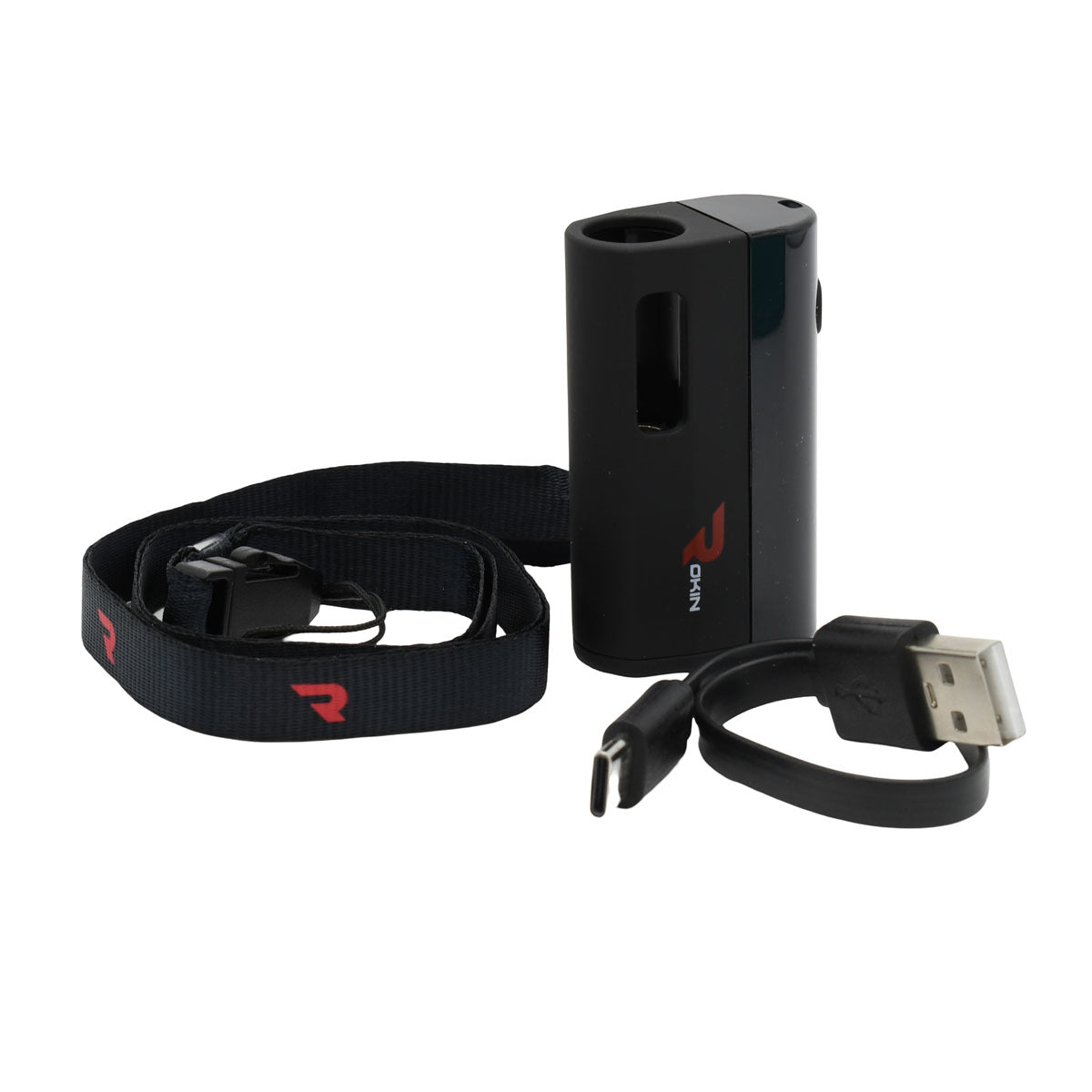 Black Rokin TANK PRO Digital Cart Vape Kit