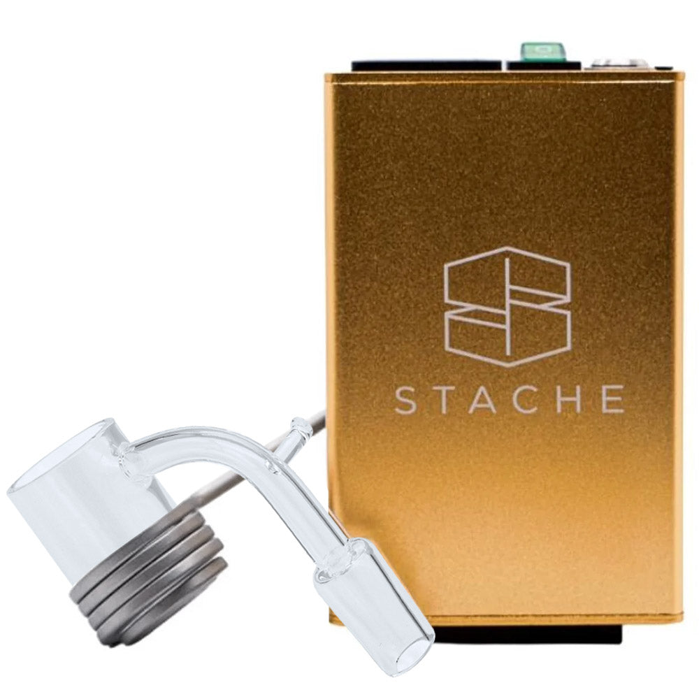 Stache E-Nail Kit + Banger /Gold