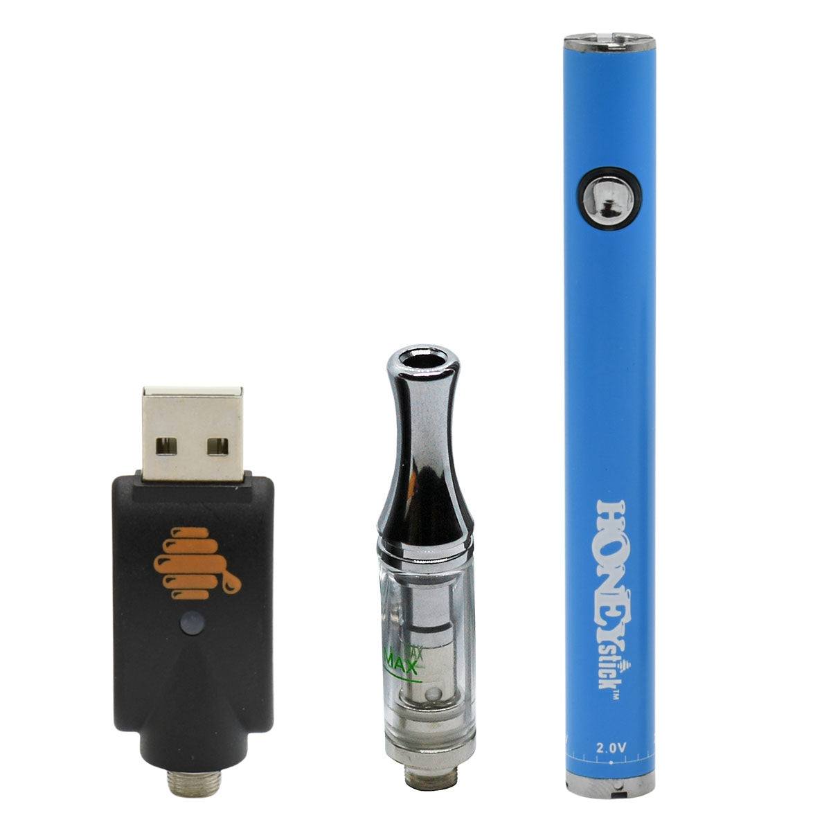 HoneyStick Twist 51 Vape Pen Kit (in black, silver & multi color) HoneyStick Twist 51 Vape Pen Kit (in black, silver & multi color)