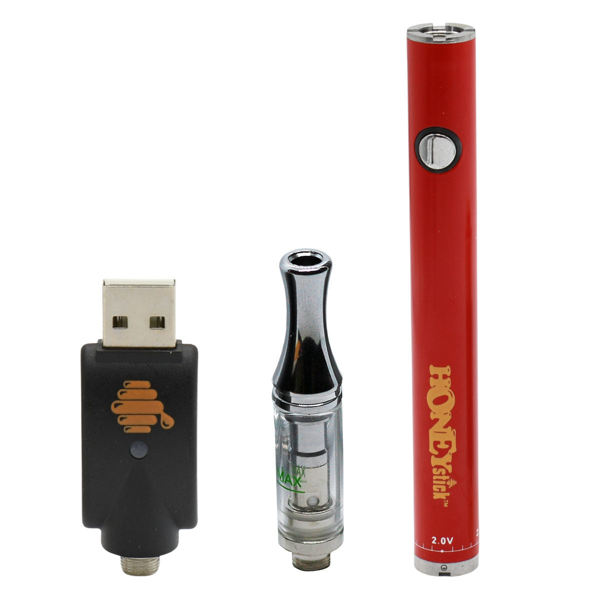HoneyStick Twist 51 Vape Pen Kit (in black, silver & multi color) HoneyStick Twist 51 Vape Pen Kit (in black, silver & multi color)