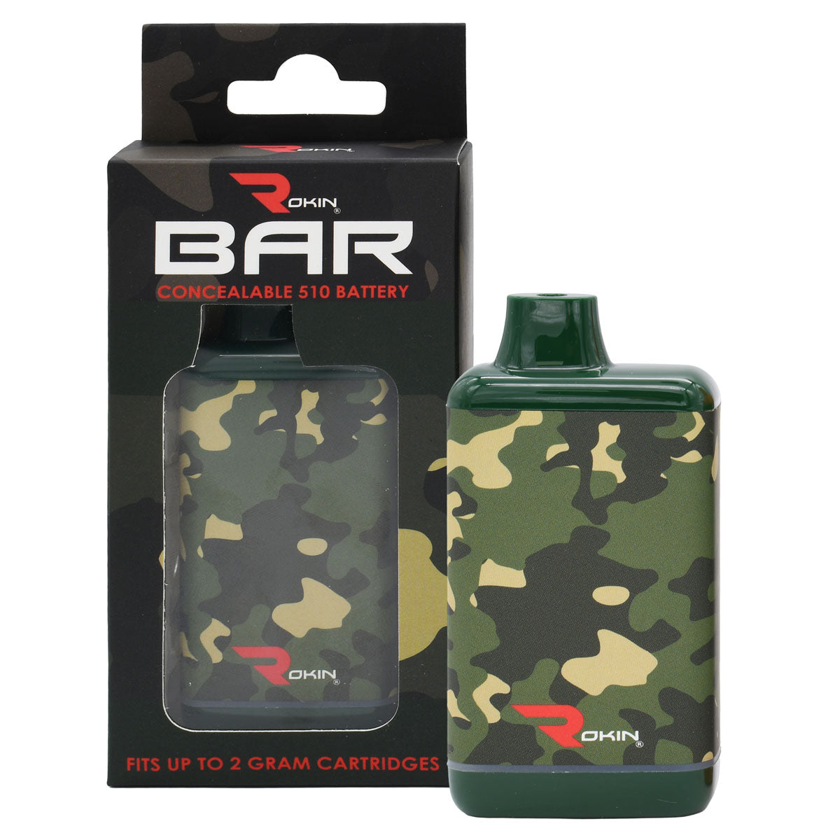 Rokin BAR Cart Battery - Discreet 510 Cart Pen Rokin BAR Cart Battery - Discreet 510 Cart Pen