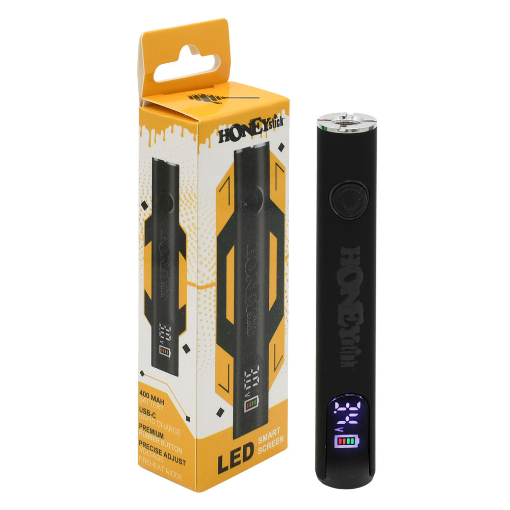 vape battery with screen Digital 510 Thread by HoneyStick, 400mAh, LED Screen, Variable Voltage What Makes a Good blueberry donut Nic:12mg
