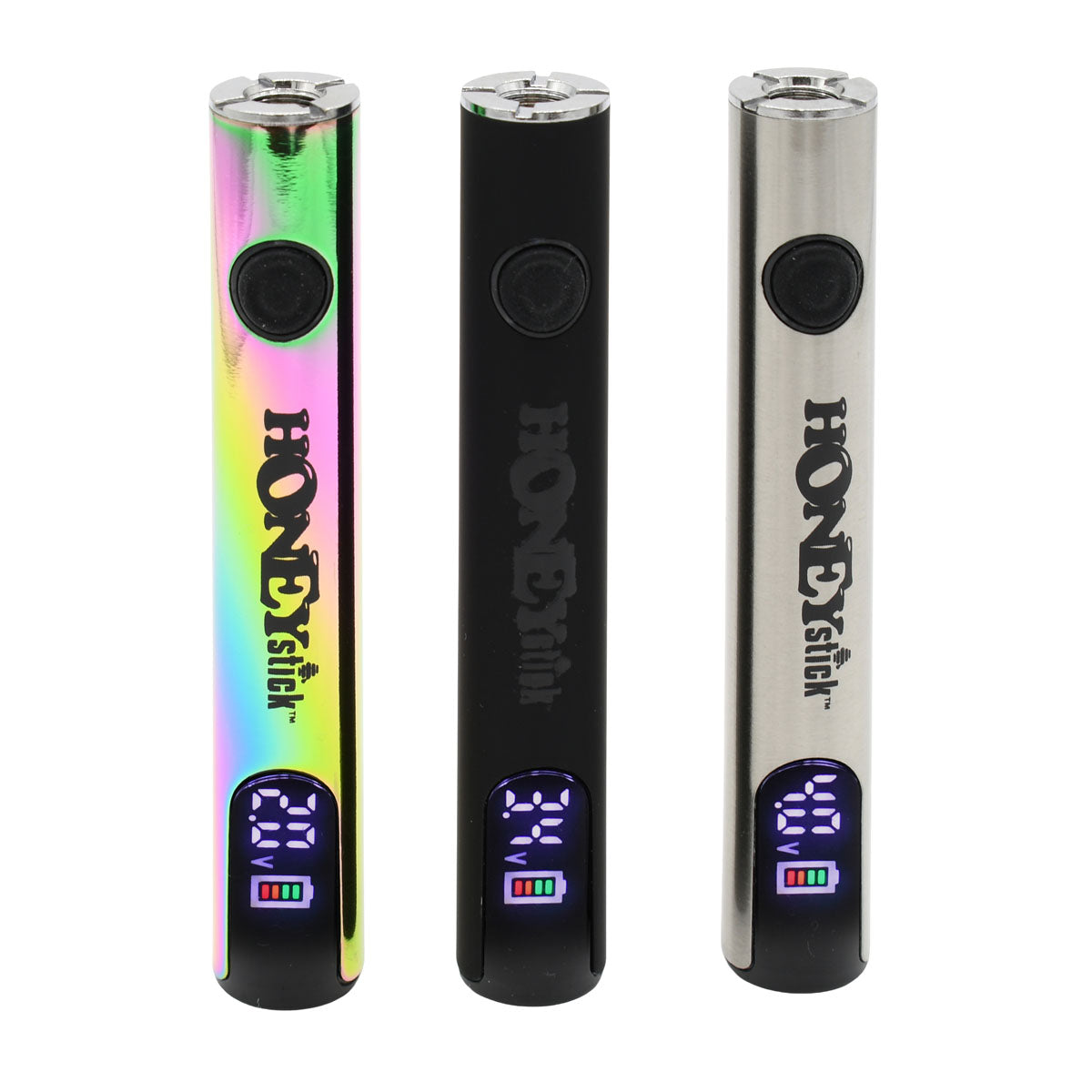 Digital 510 Thread Battery by HoneyStick, 400mAh, LED Screen, Variable Voltage Digital 510 Thread Battery by HoneyStick, 400mAh, LED Screen, Variable Voltage