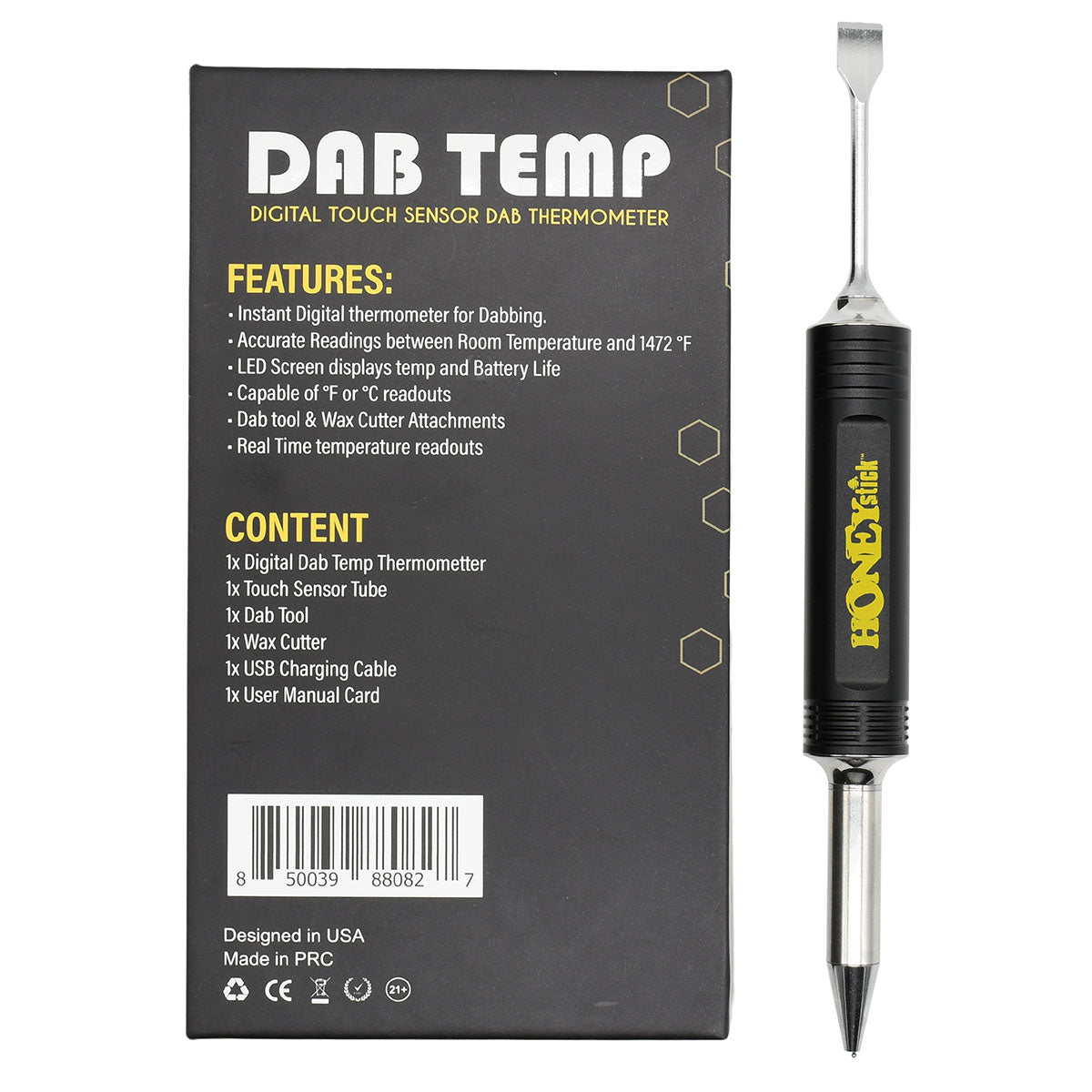 Dab Temp Reader - Instant Reading Digital Thermometer for Dabs
