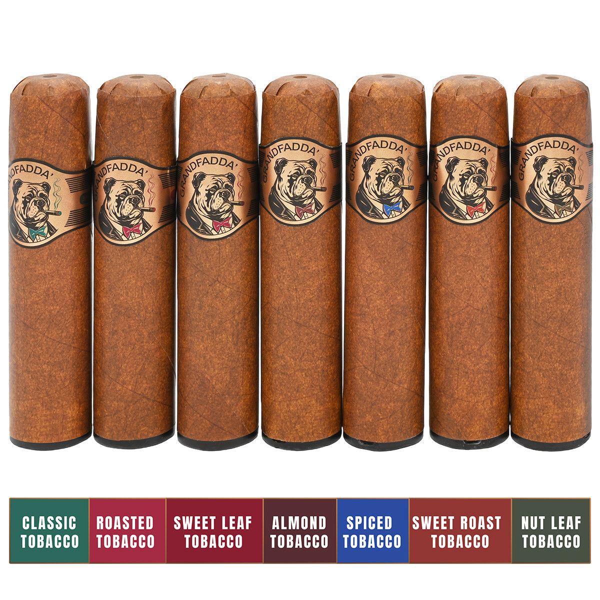 Grandfadda Gordo Ecigar Disposable Vape | 7 Tobacco Flavors Grandfadda Gordo Ecigar Disposable Vape | 7 Tobacco Flavors