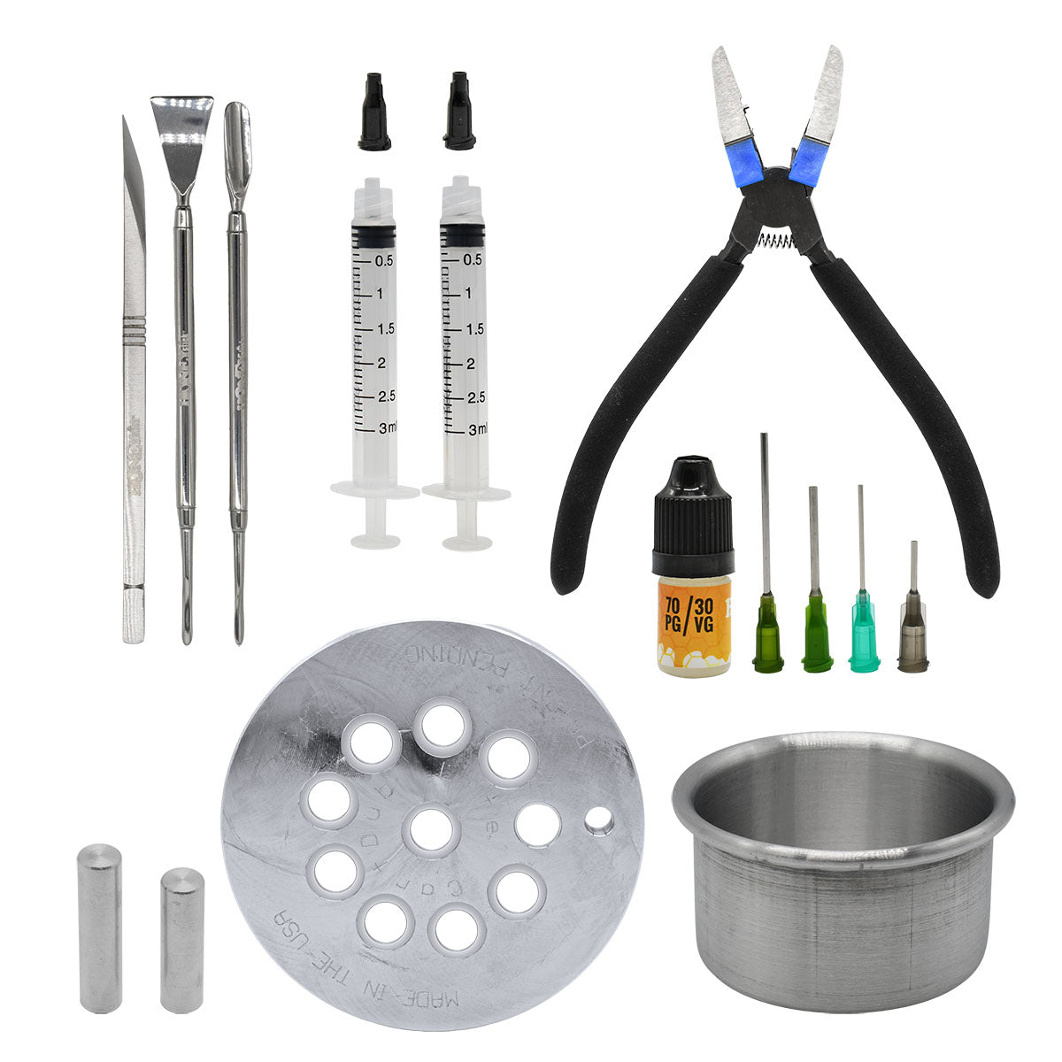 Open & Remove Oil from Prefilled Cartridge - CartDub Complete Kit Open & Remove Oil from Prefilled Cartridge - CartDub Complete Kit