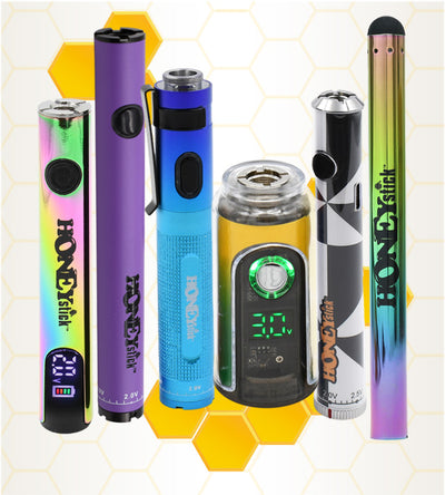 HoneyStick Vape Pens, Dab Pens, 510 Batteries & Carts