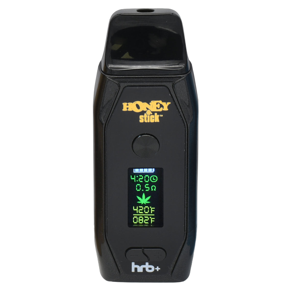Black variant HoneyStick HRB+ Premium Dry Herb Vaporizer