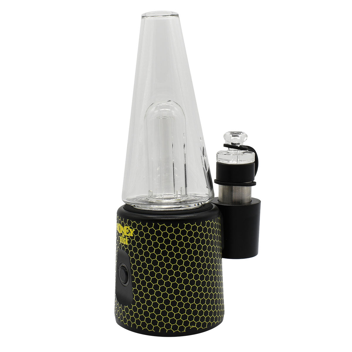HoneyStick E Rig for vaping dabs concentrates and dry herbs