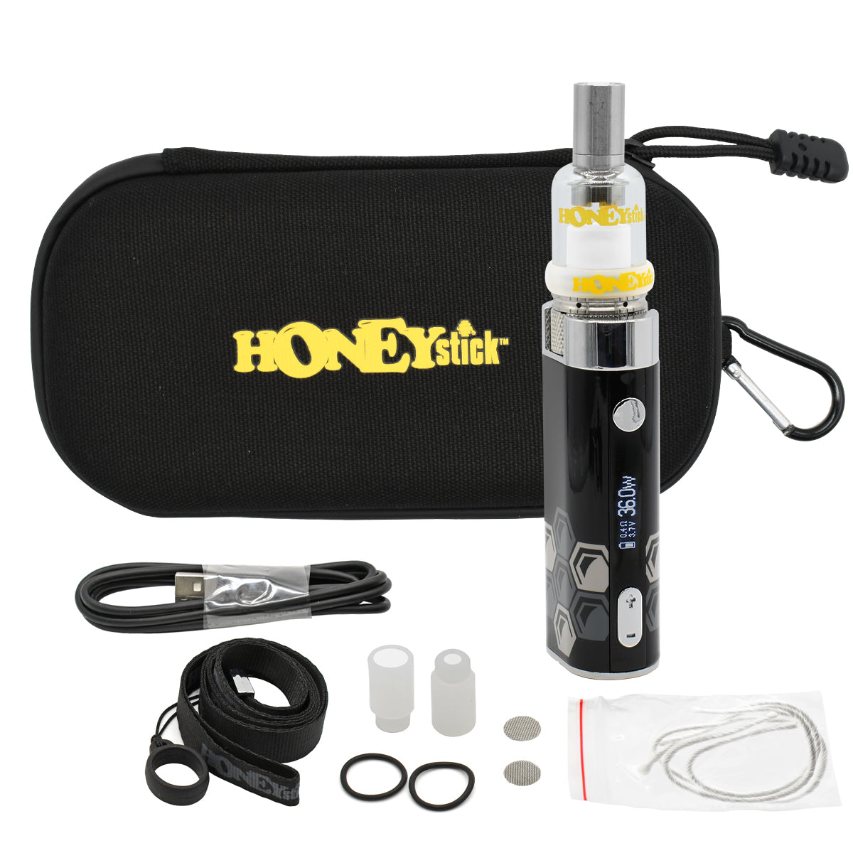 HRB Defender Dry Herb Vaporizer by HoneyStick HRB Defender Dry Herb Vaporizer by HoneyStick