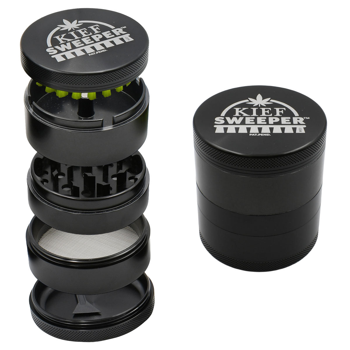 best tobacco grinders Herb Grinder w/ 5 Components by Kief Sweeper best tobacco grinders Herb Grinder w/ 5 Components by Kief Sweeper
