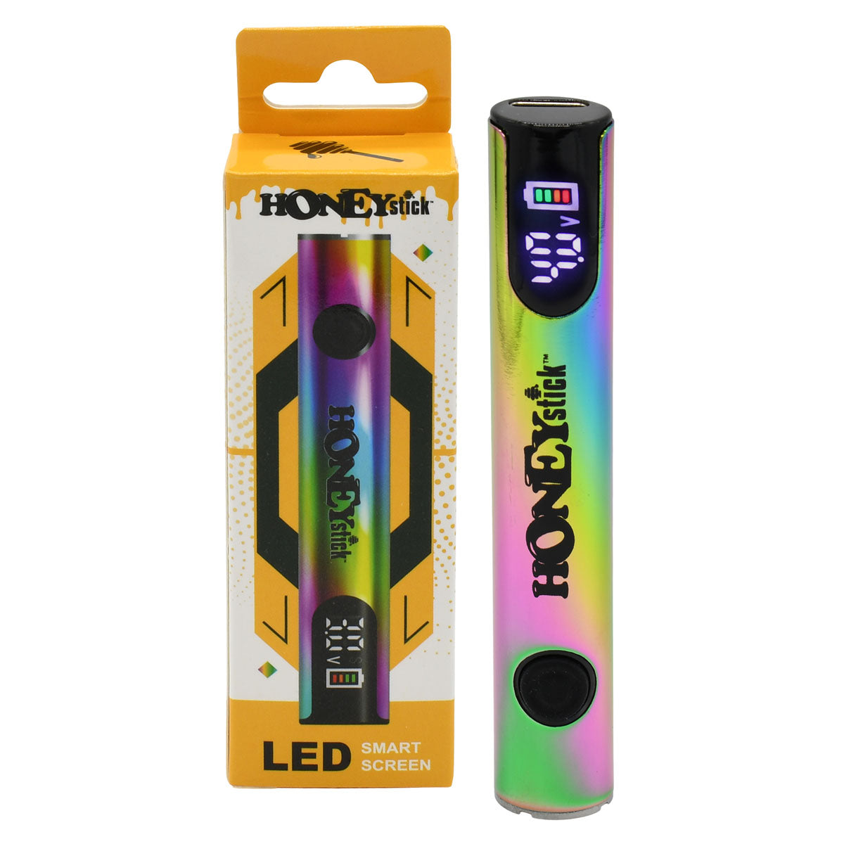 Digital 510 Thread Battery by HoneyStick, 400mAh, LED Screen, Variable Voltage Digital 510 Thread Battery by HoneyStick, 400mAh, LED Screen, Variable Voltage