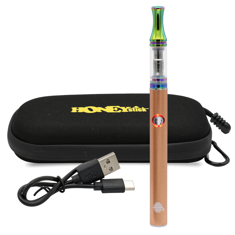 honeystick vape battery 510 Pen With Cartridge for Oil Flavours:Strawberry Watermelon Kiwi Ice Adjust PRELOAD Starter Kit -