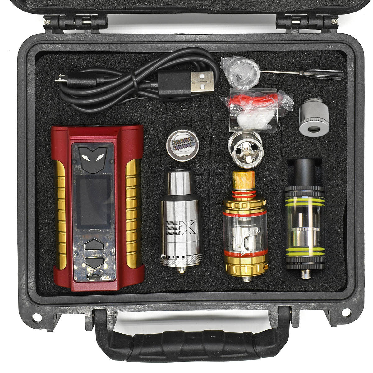 HoneyStick 3in1 Redline Kit the best of the Sub Ohm classic vape kit