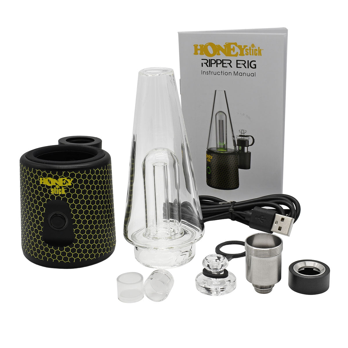 Ripper Electric Dab Rig and ERig for Herbs by HoneyStick