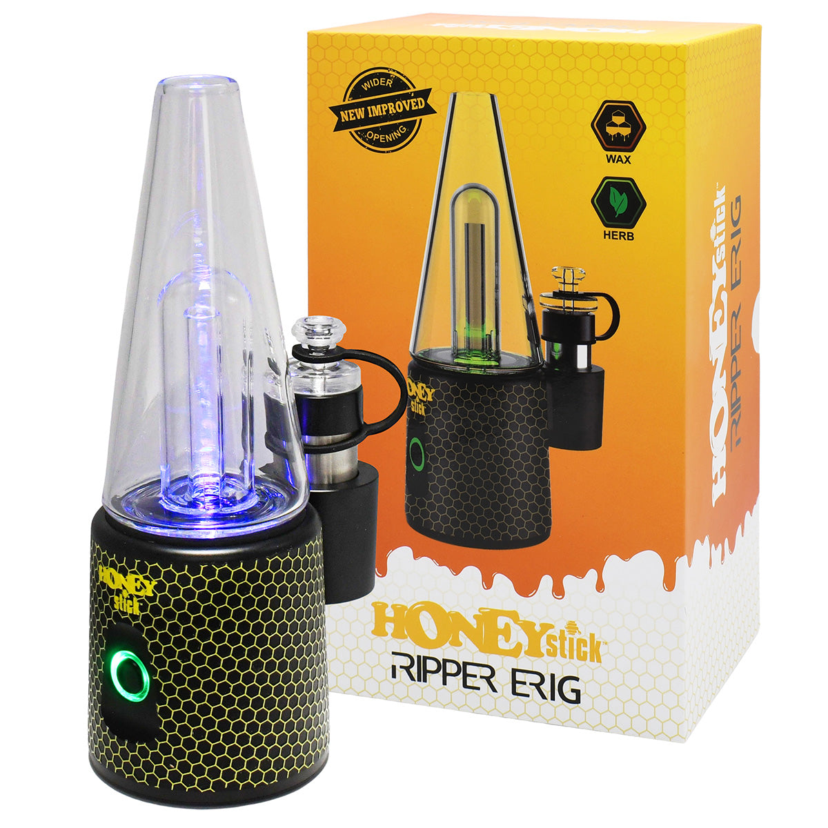 Ripper Electric Dab Rig and ERig for Herbs by HoneyStick