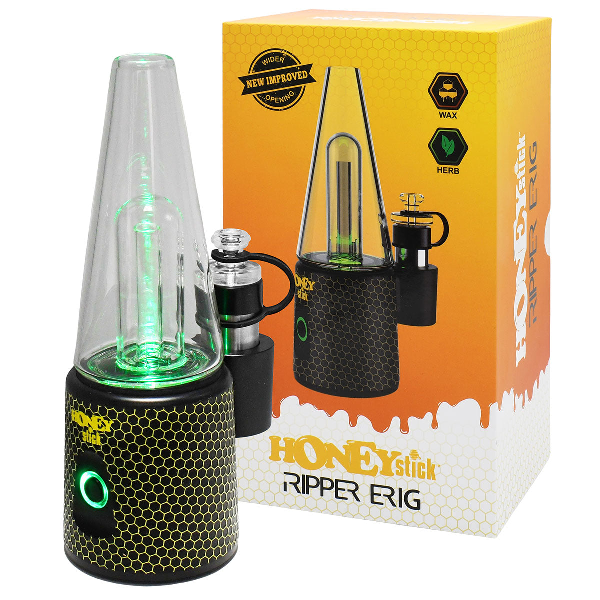 Ripper Electric Dab Rig and ERig for Herbs by HoneyStick