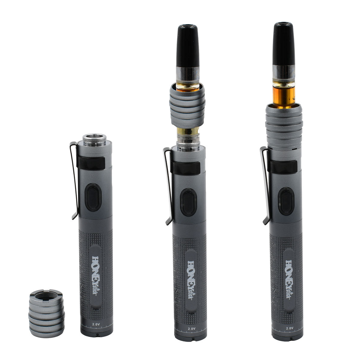 Tactical 510 Thread Cart Pen by HoneyStick - Best Vape Battery Experience Tactical 510 Thread Cart Pen by HoneyStick - Best Vape Battery Experience