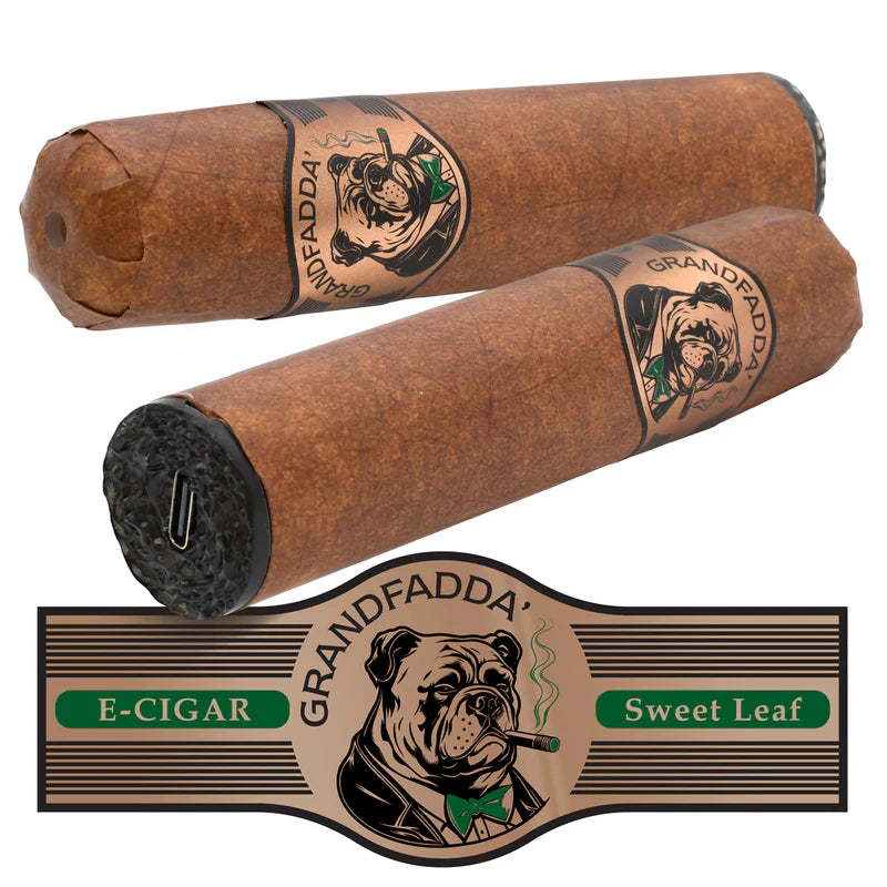 Grandfadda Gordo Ecigar Disposable Vape | 7 Tobacco Flavors Grandfadda Gordo Ecigar Disposable Vape | 7 Tobacco Flavors