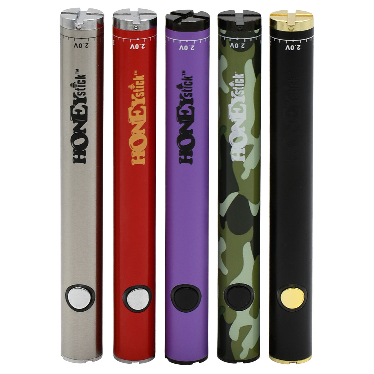 HoneyStick Twist 510 Vape Pen Battery - 8 Colors