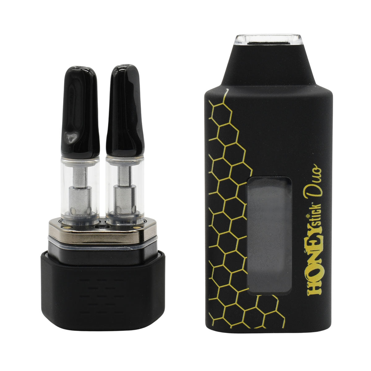 HoneyStick DUO Cartridge Vape - Autodraw Dual 510 Cart Battery HoneyStick DUO Cartridge Vape - Autodraw Dual 510 Cart Battery