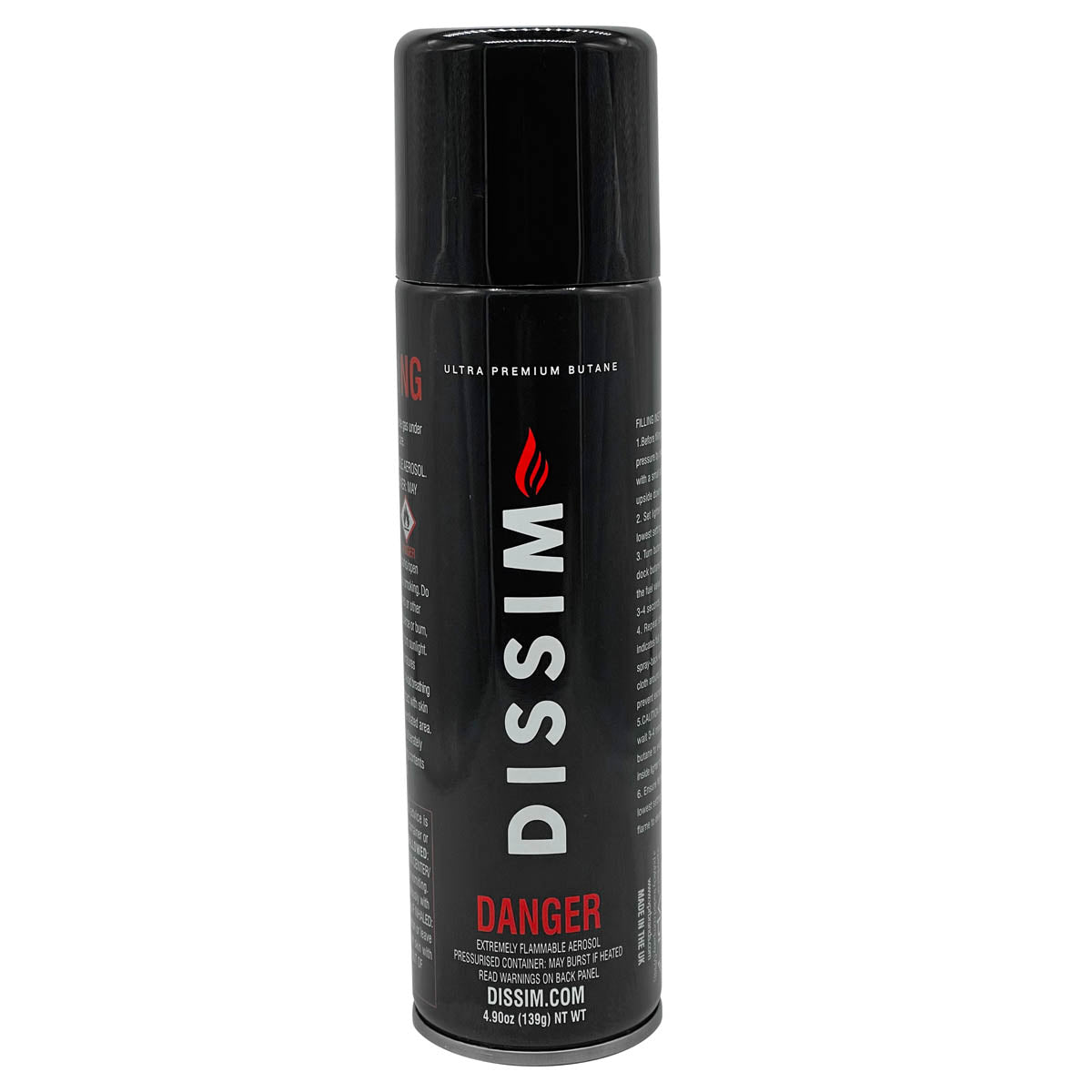 4.9 OZ Dissim Ultra-Premium Butane Lighter Fuel