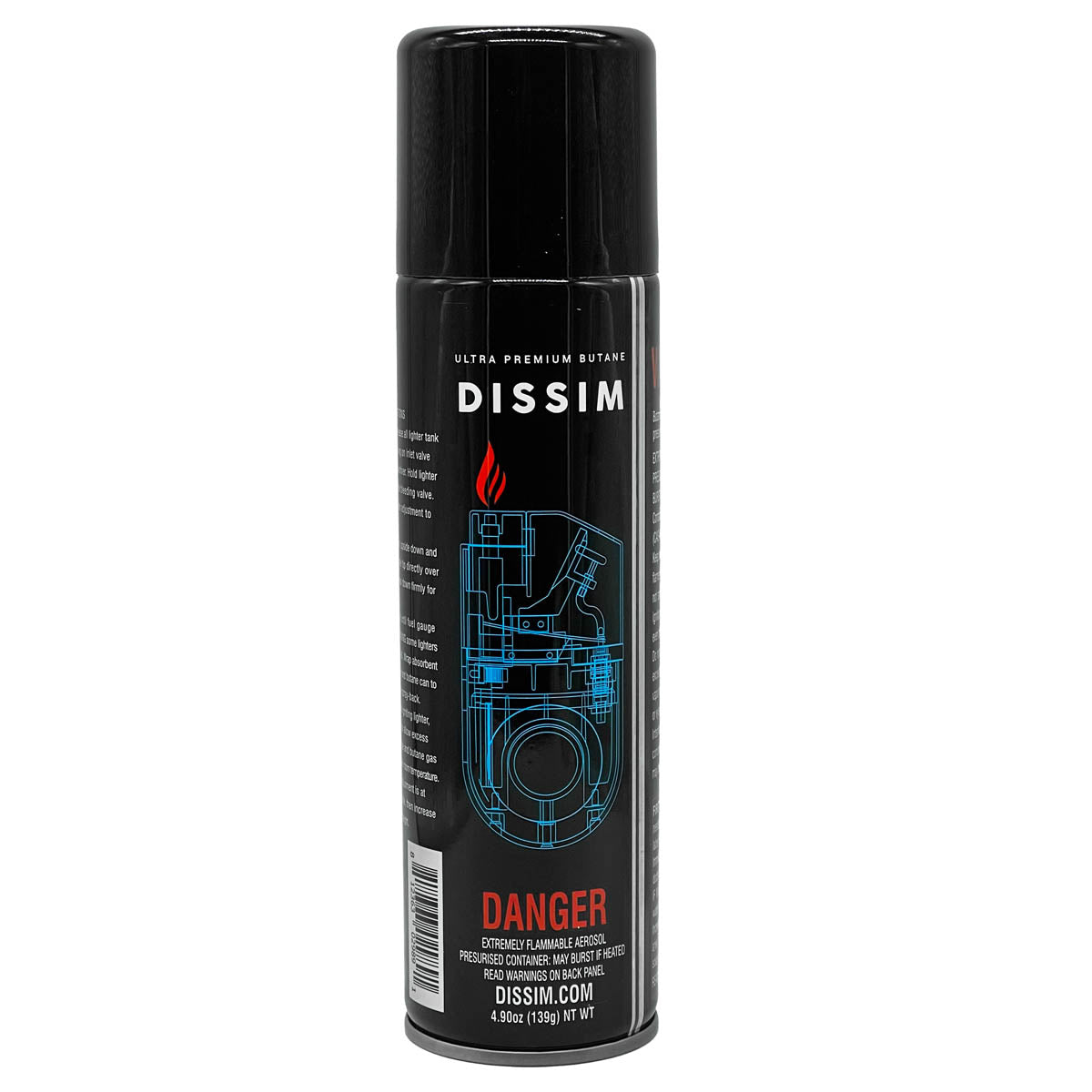 4.9 OZ Dissim Ultra-Premium Butane Lighter Fuel