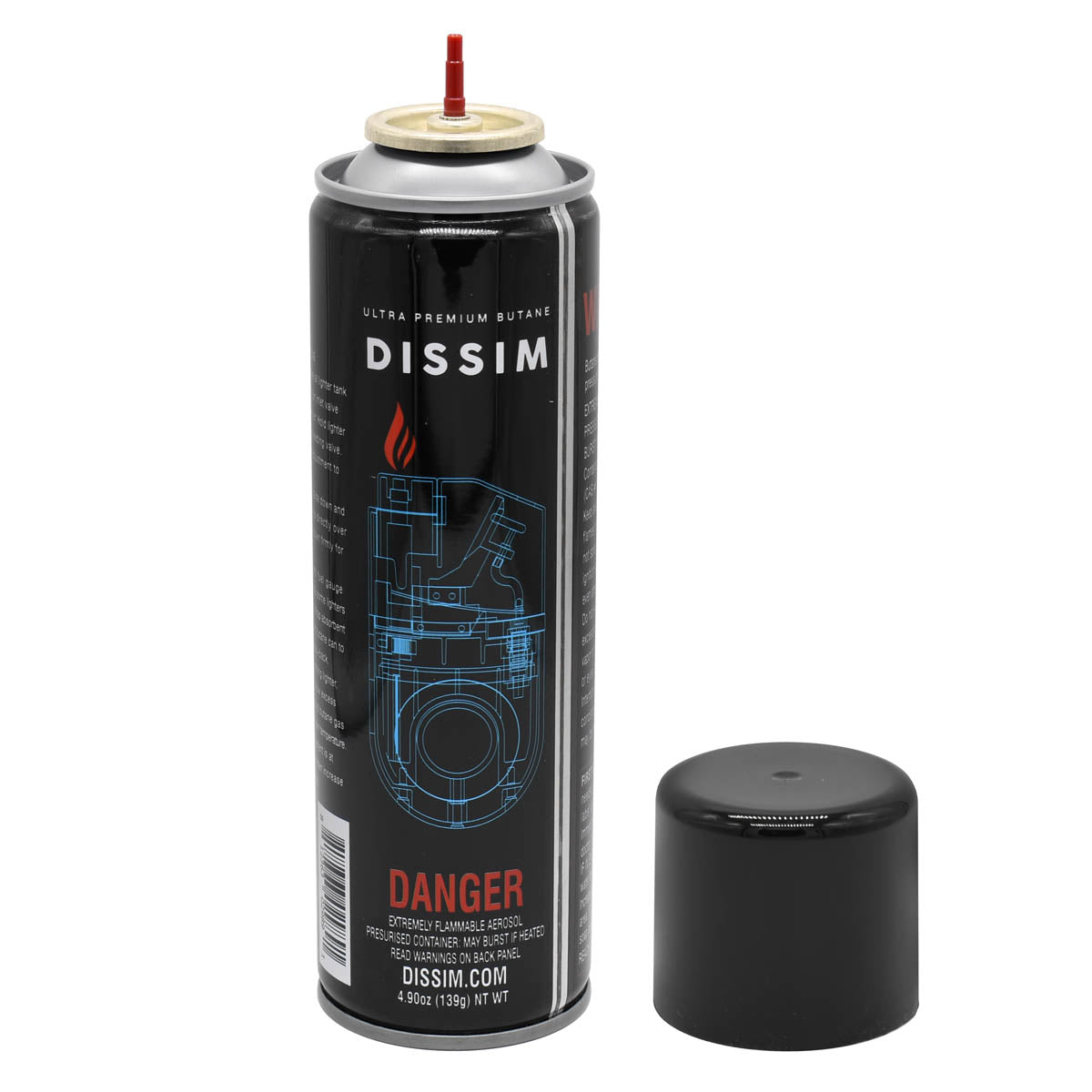4.9 OZ Dissim Ultra-Premium Butane Lighter Fuel