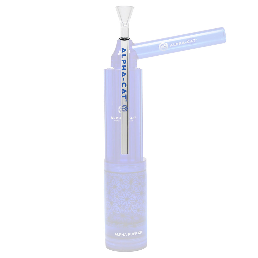 Alpha Cat Glass Downstem, Cleaning Brush and O-Ring Kit