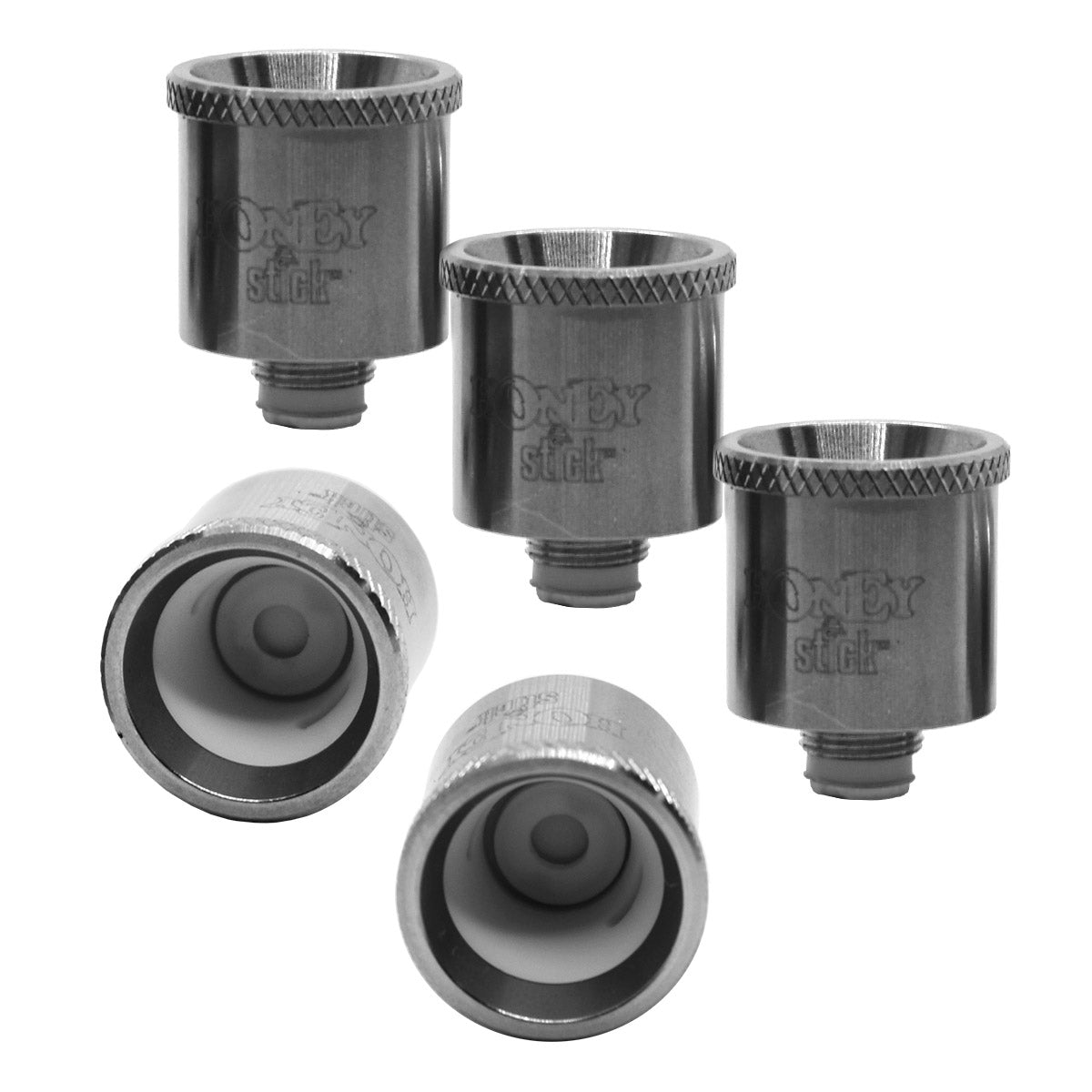 Ceramic Bowl Wax Heater Replacement for Extreme Atomizer - 5 Pack