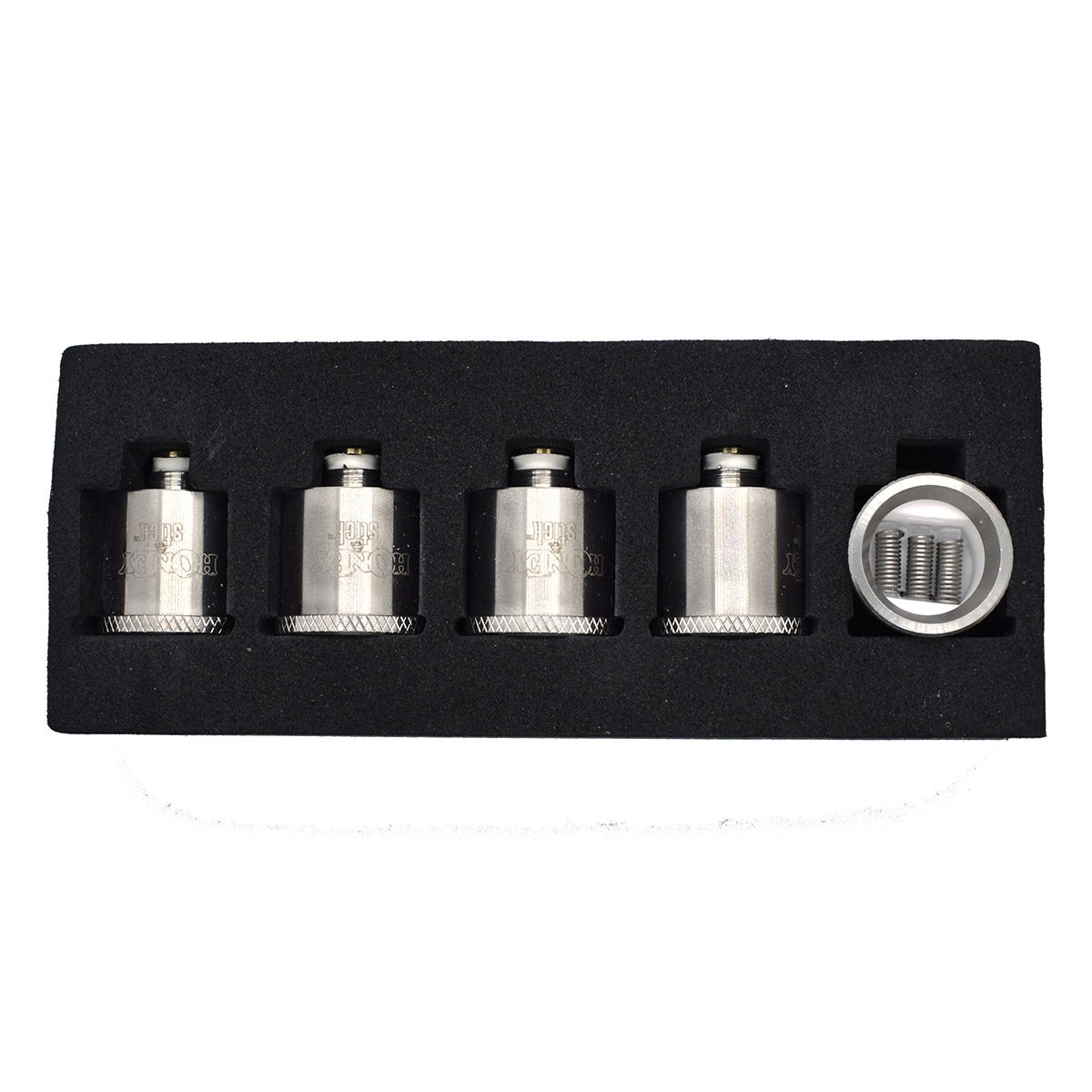 Triple Quartz Coil Wax Heater Replacement for Extreme Atomizer - 5 Pack