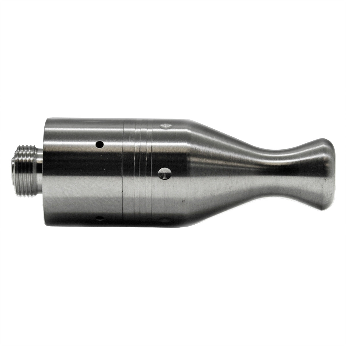 Aficionado Hookah Tip Dual Quarts Mouthpiece for Wax & Concentrates
