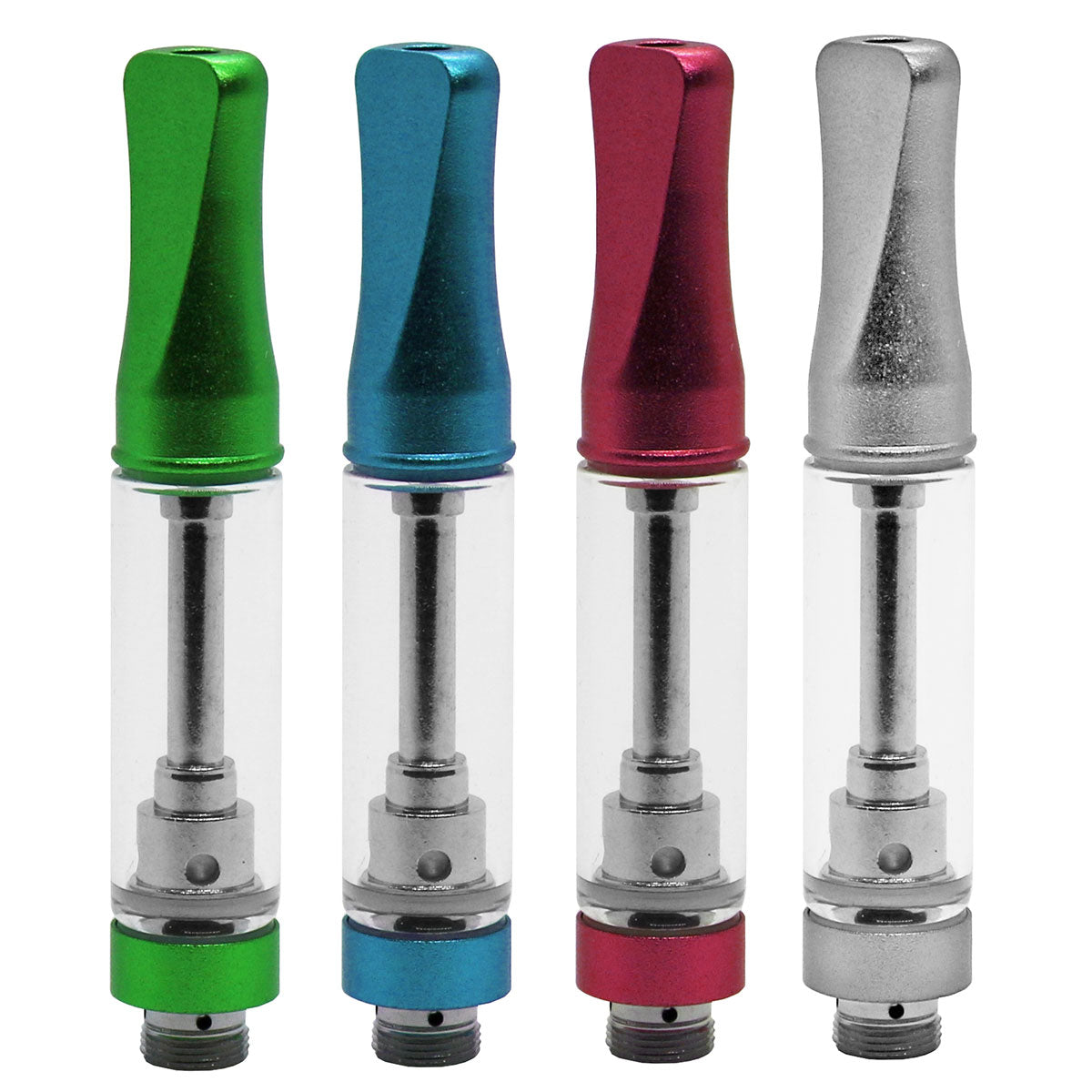 Metallic Tip 1ml Oil Vape Cartridge