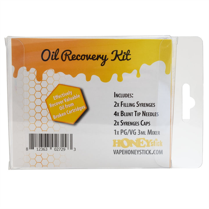 get distillate from broken disposable vape pen HoneyStick Oil Recovery Kit