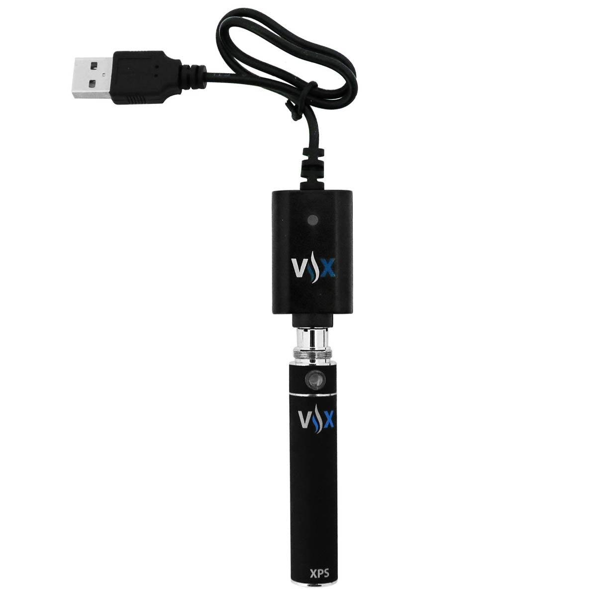USB charger and vape battery mounted